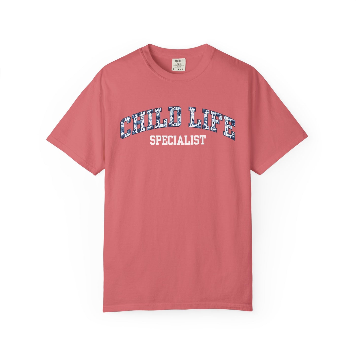 Floral Child Life Specialist Shirt