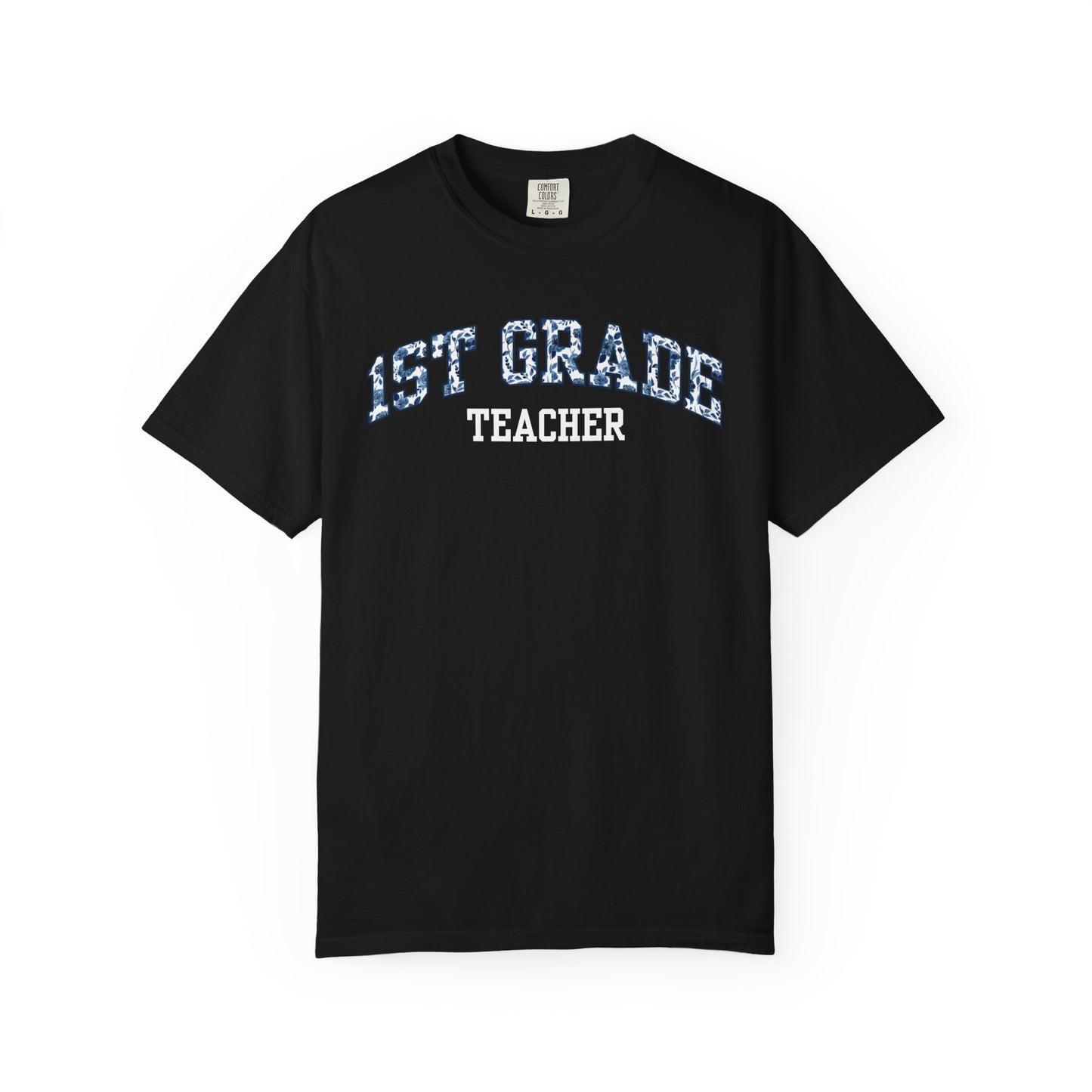 Floral First Grade Teacher Shirt