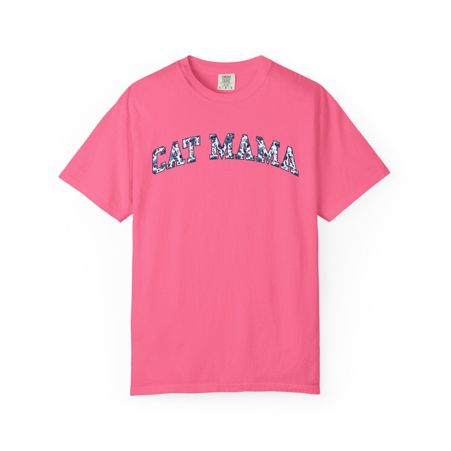 Floral Cat Mama Shirt