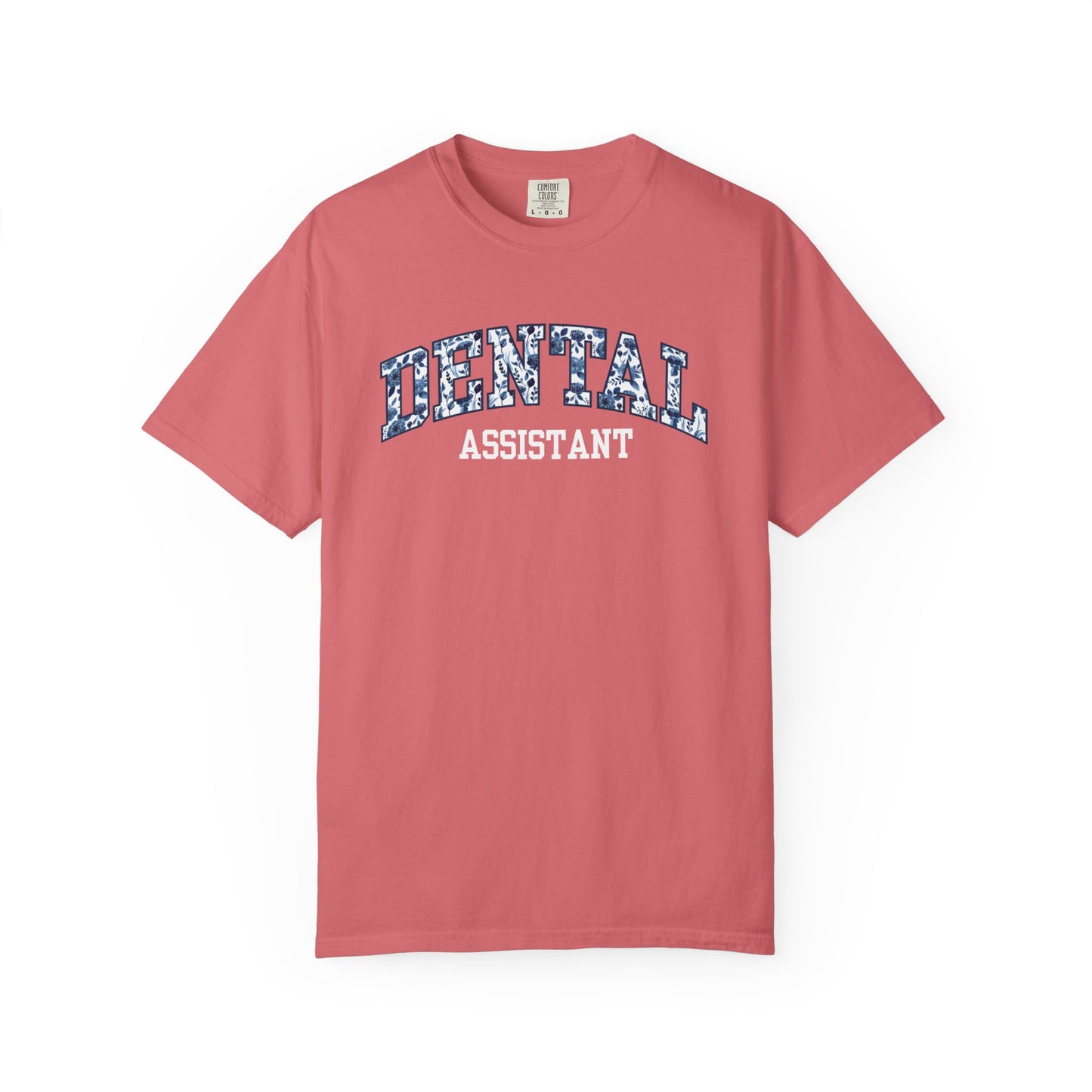 Floral Dental Assistant Shirt