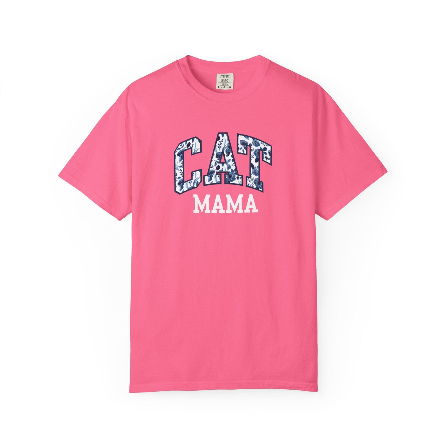 Floral Cat Mama Shirt