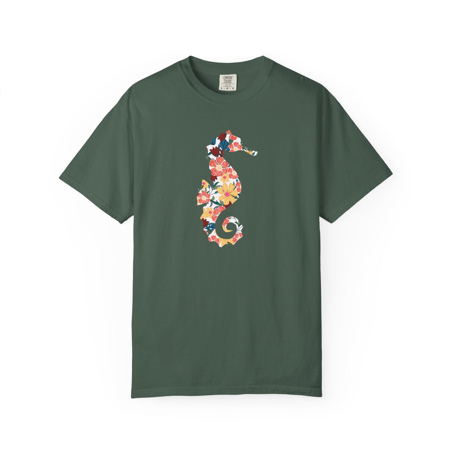 Floral Seahorse Shirt