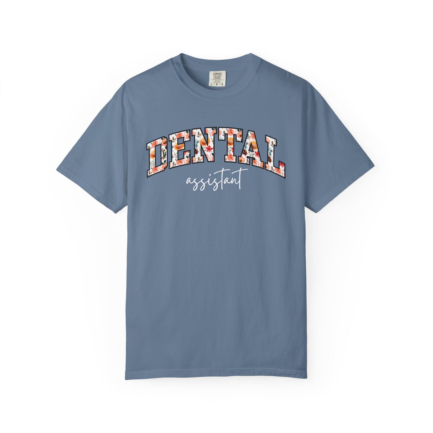 Floral Dental Assistant Shirt