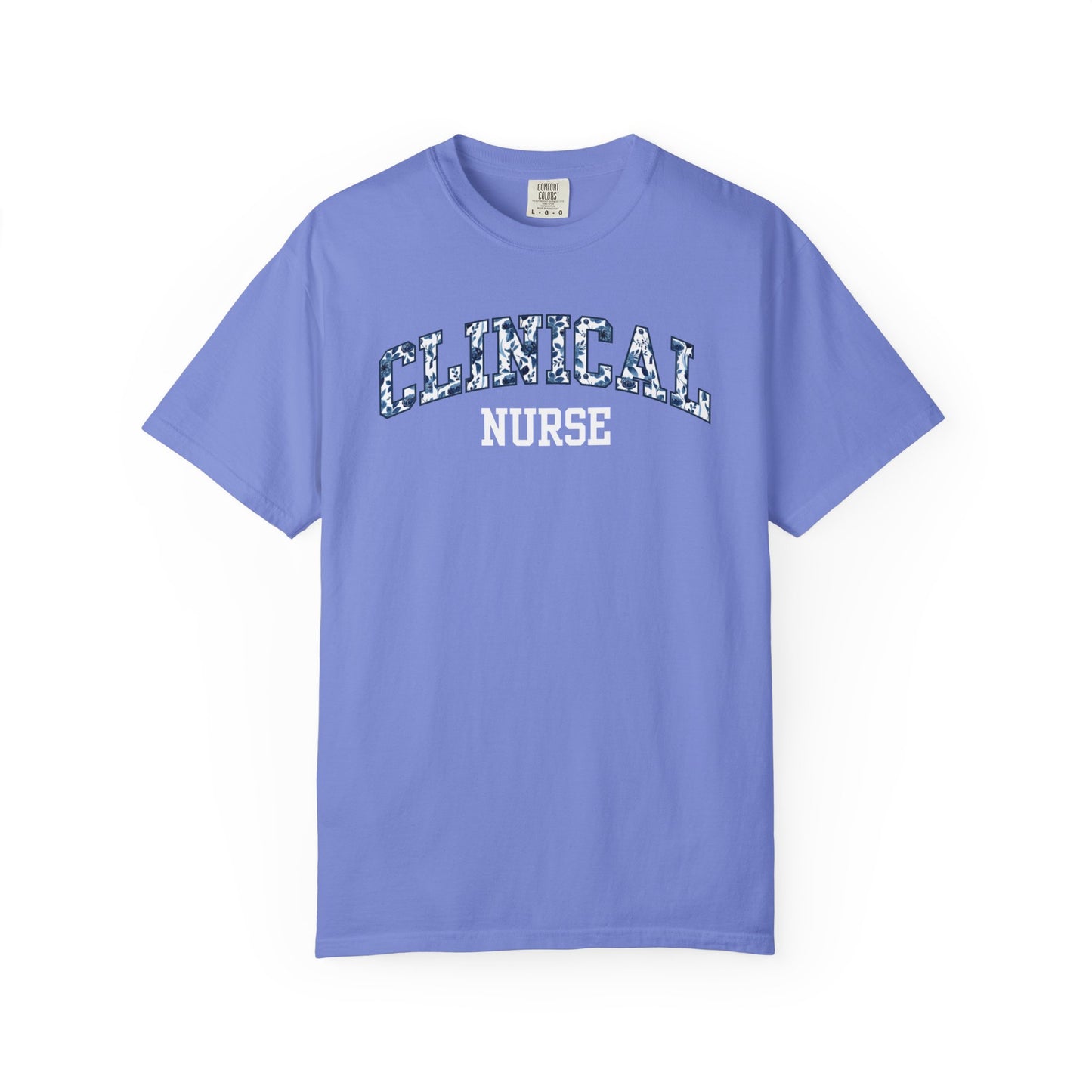 Floral Clinical Nurse Shirt