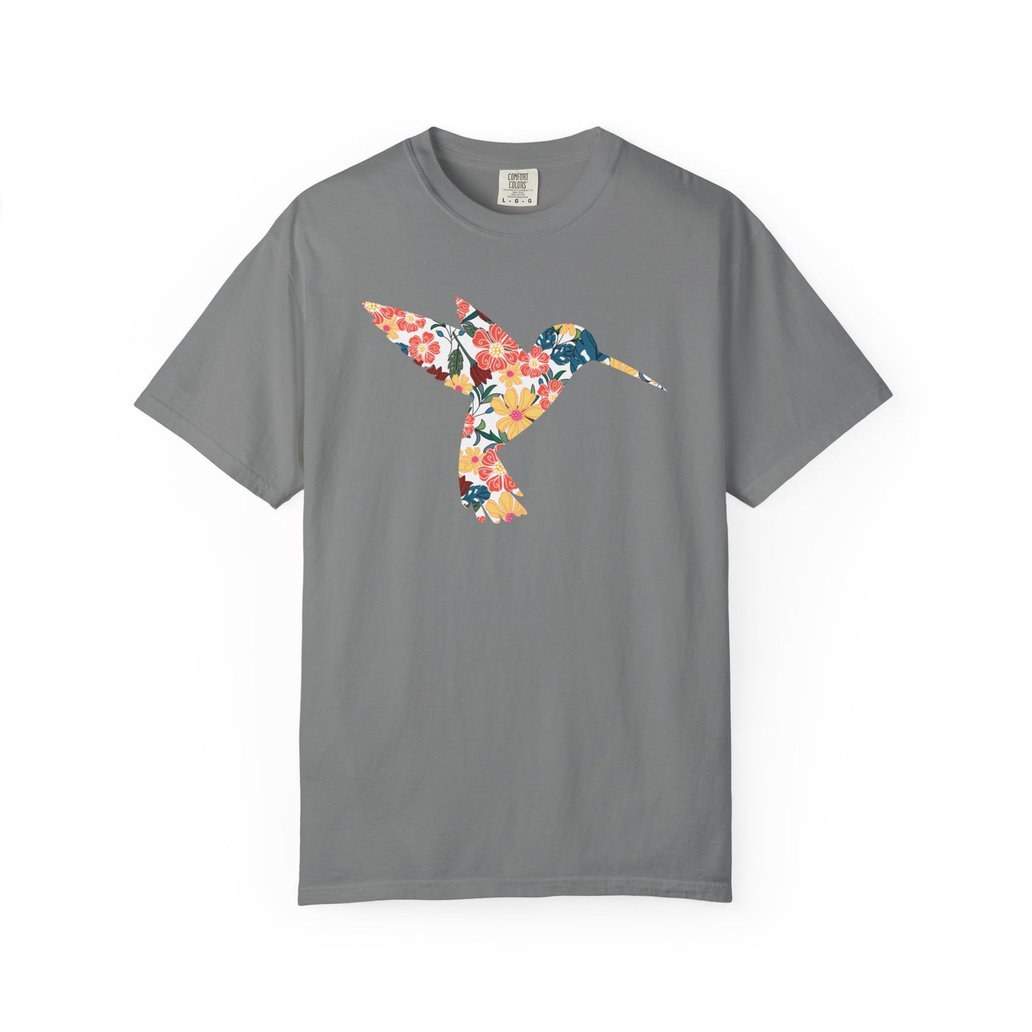 Floral Hummingbird Shirt