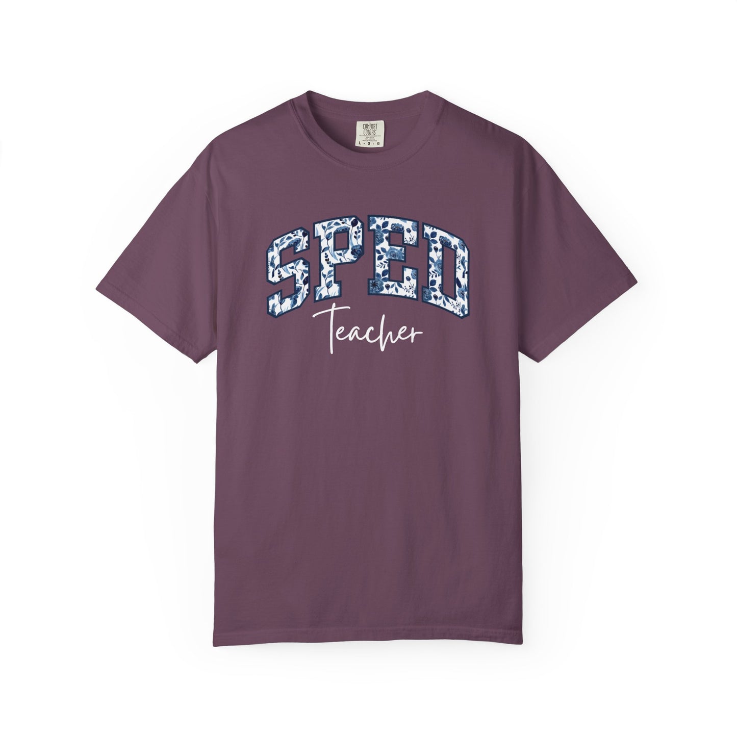 Floral SPED Teacher Shirt