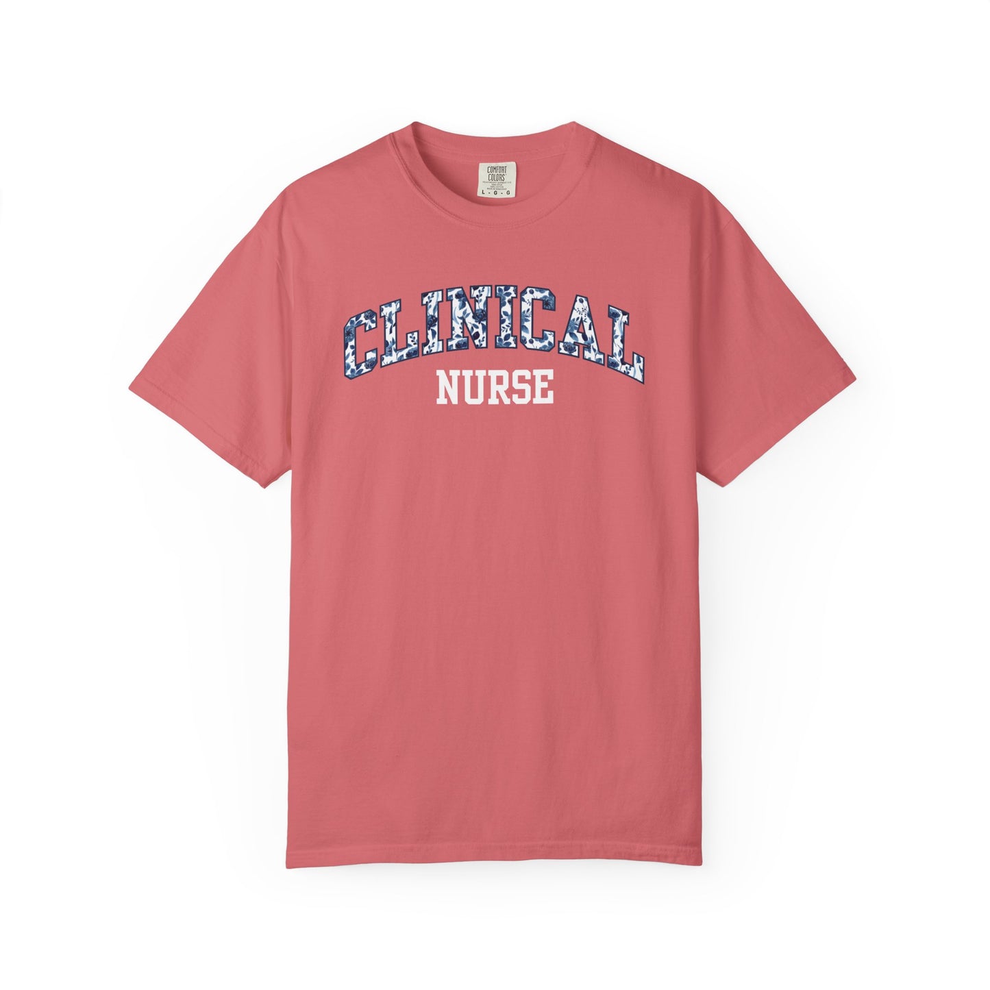 Floral Clinical Nurse Shirt