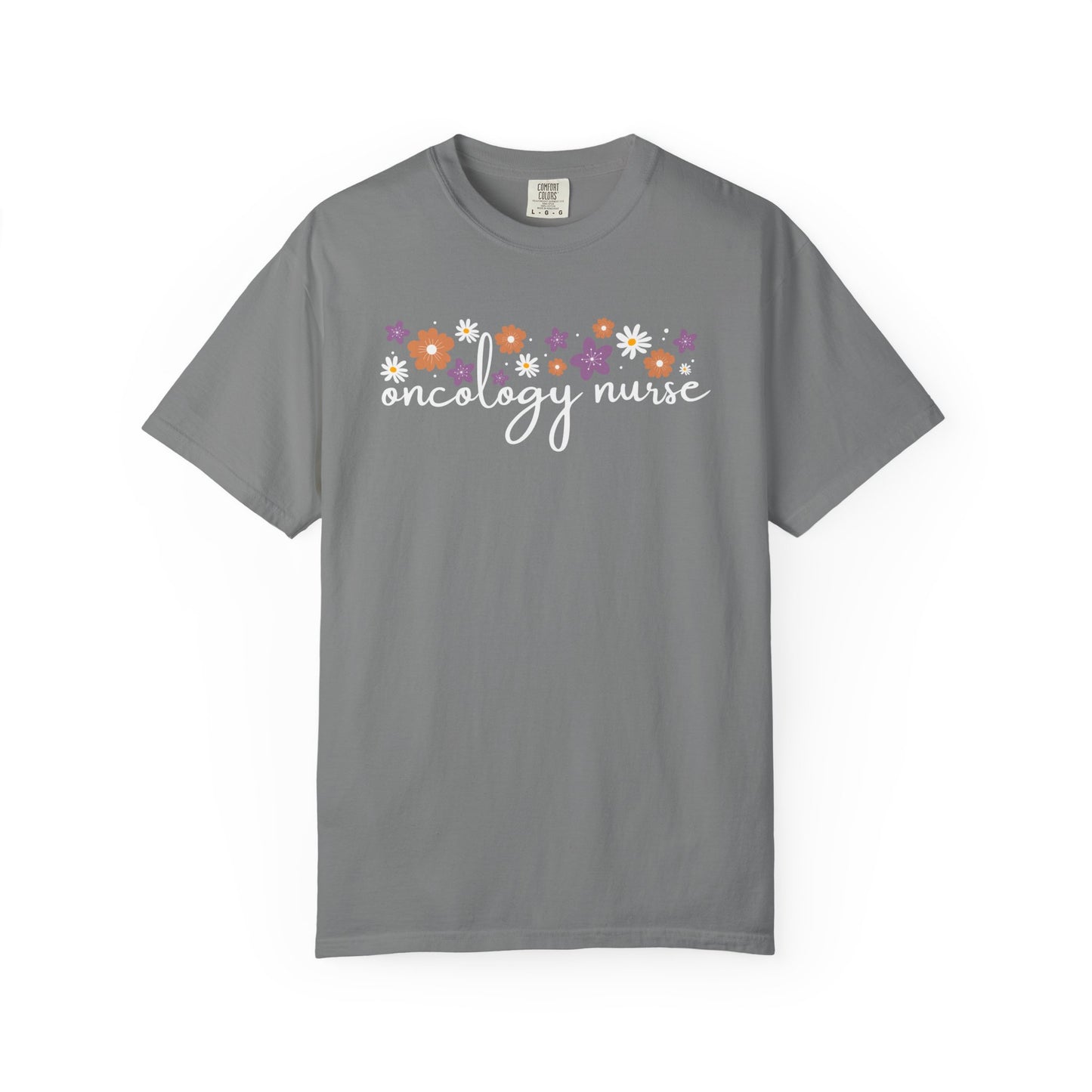 Floral Oncology Nurse Shirt
