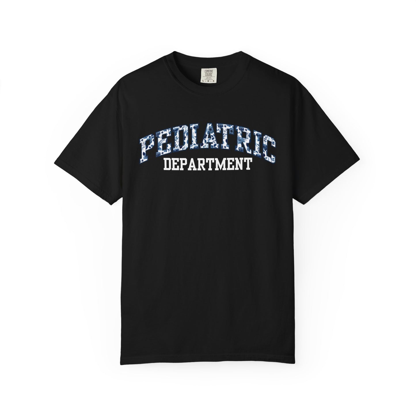 Floral Pediatric Department Shirt
