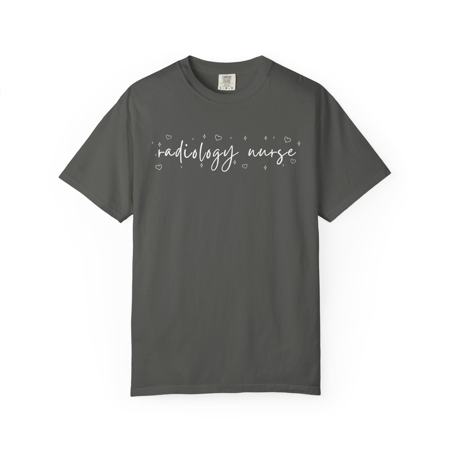 Radiology Nurse Heart Sparkle Shirt