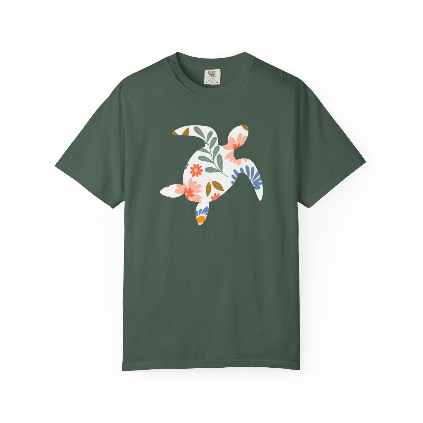 Floral Turtle Shirt