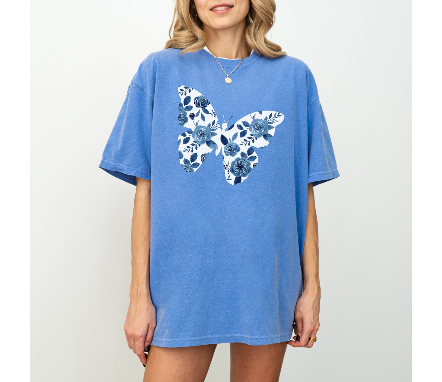Floral Butterfly Shirt