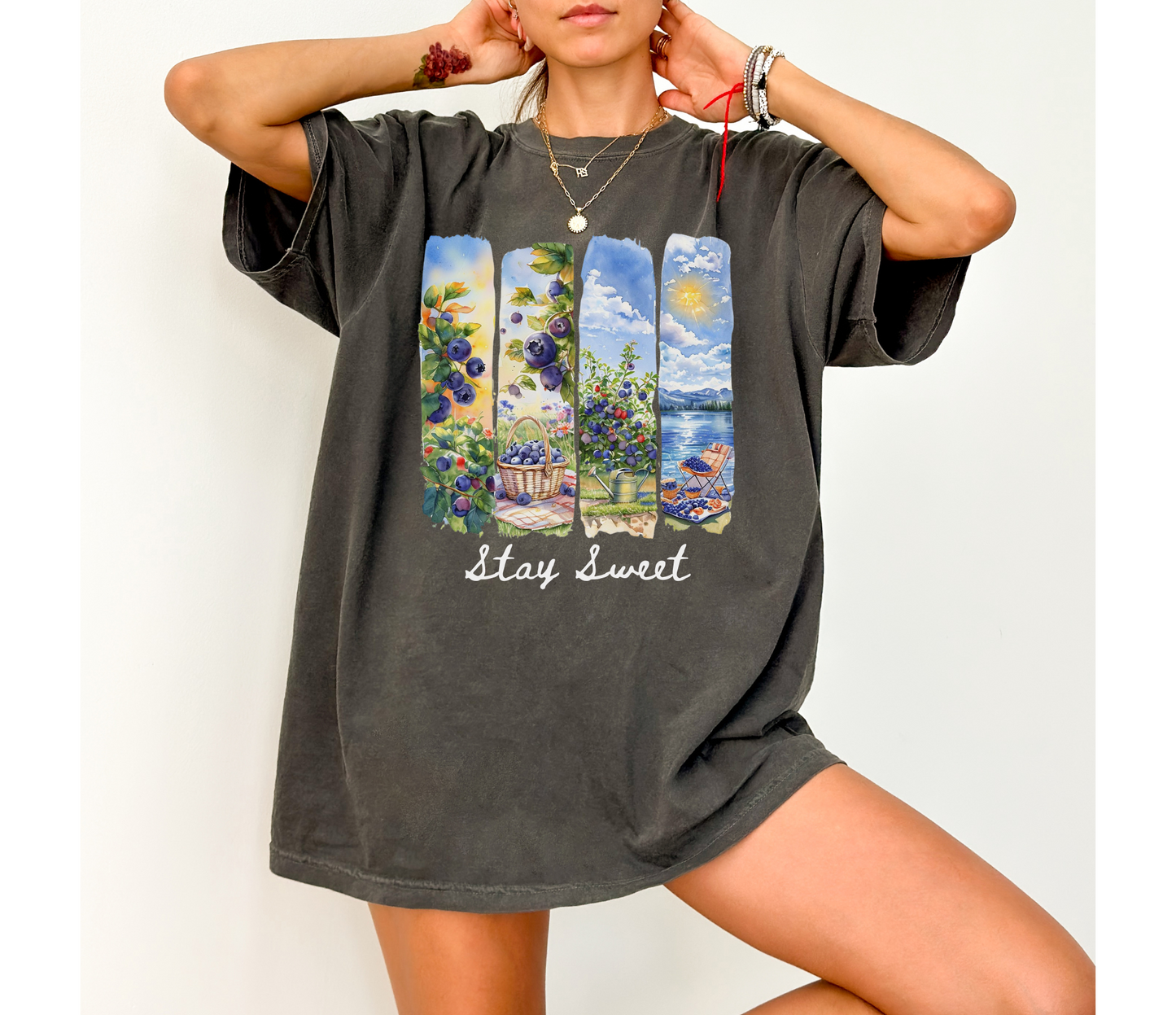 Stay Sweet Blueberry Shirt