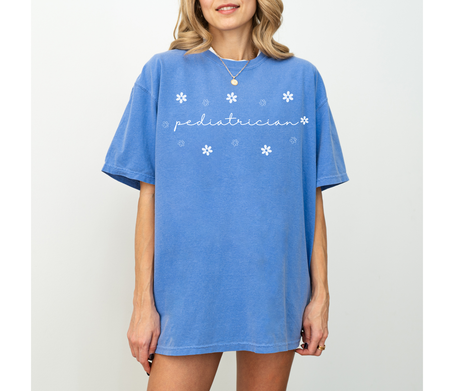 Pediatrician Floral Shirt