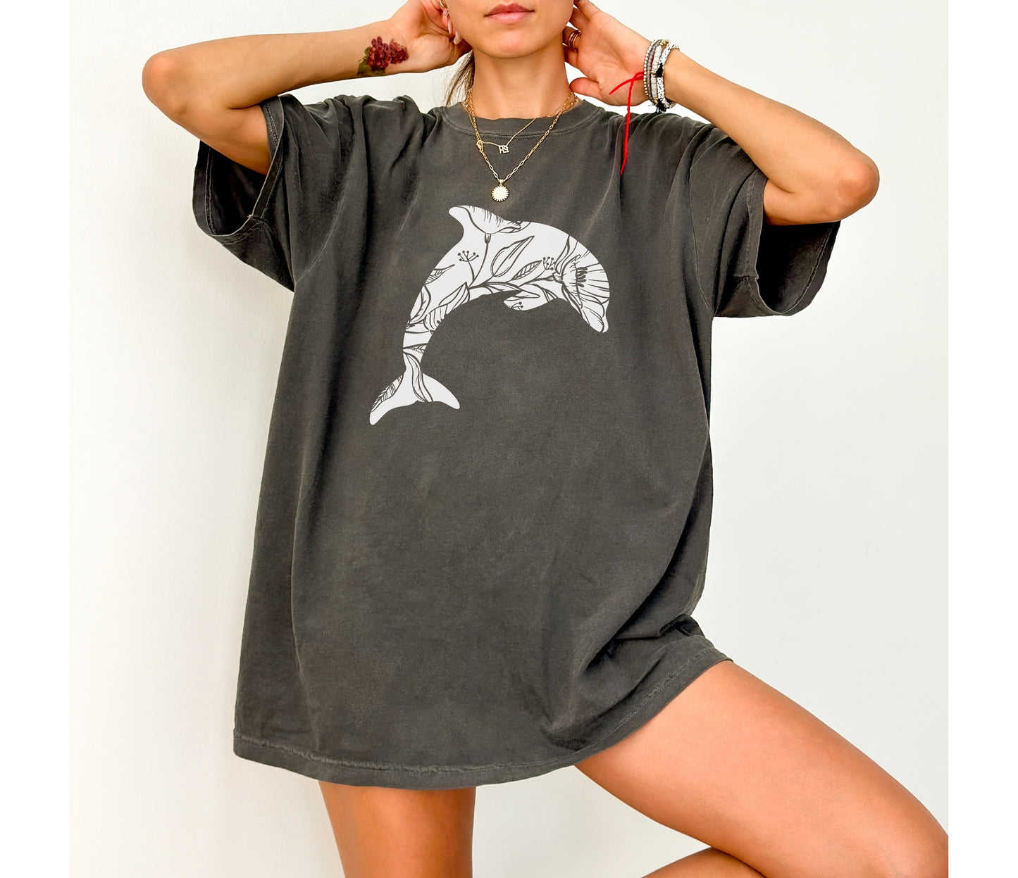 Floral Dolphin Shirt