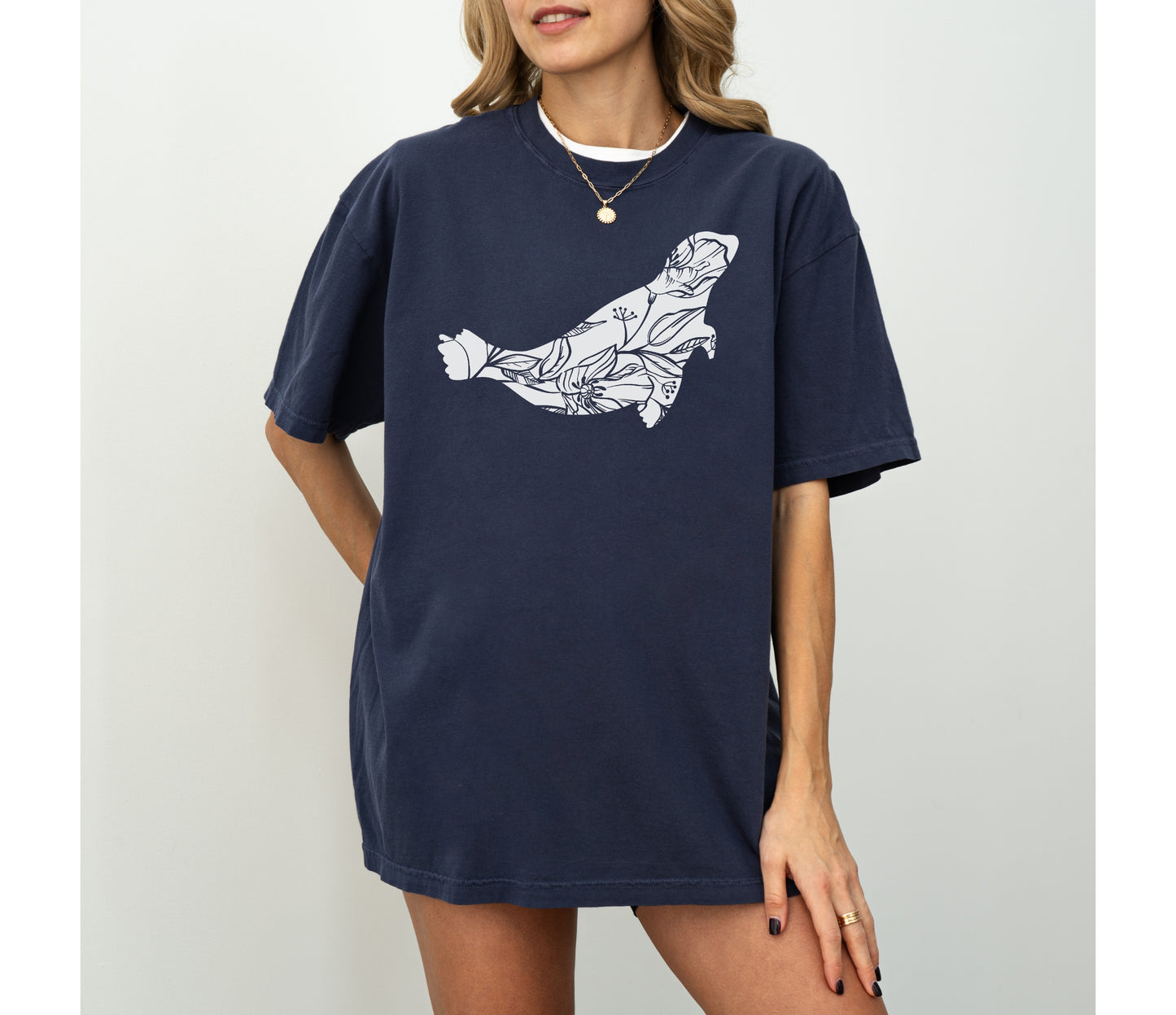 Floral Seal Shirt