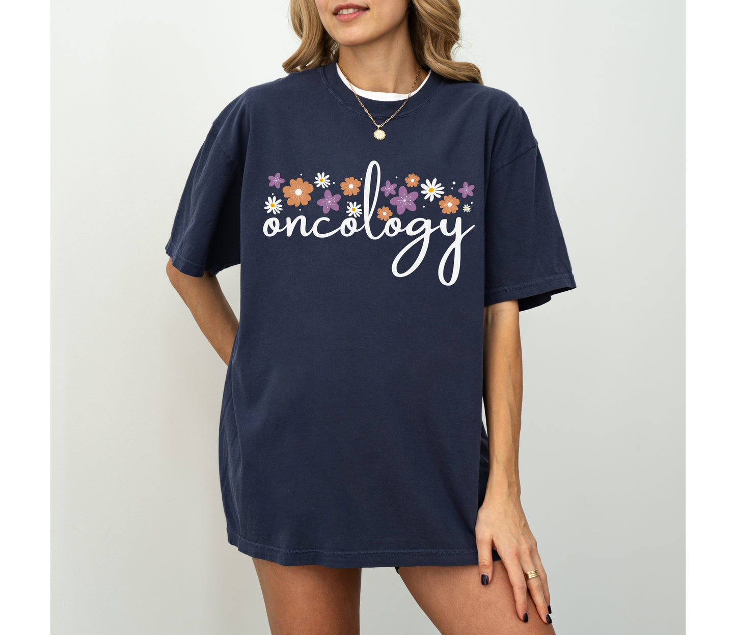 Floral Oncology Shirt