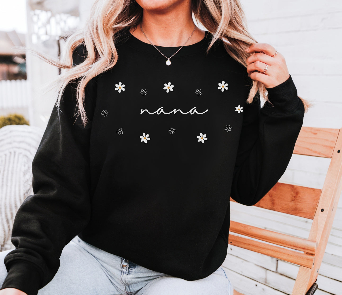 Floral Nana Sweatshirt