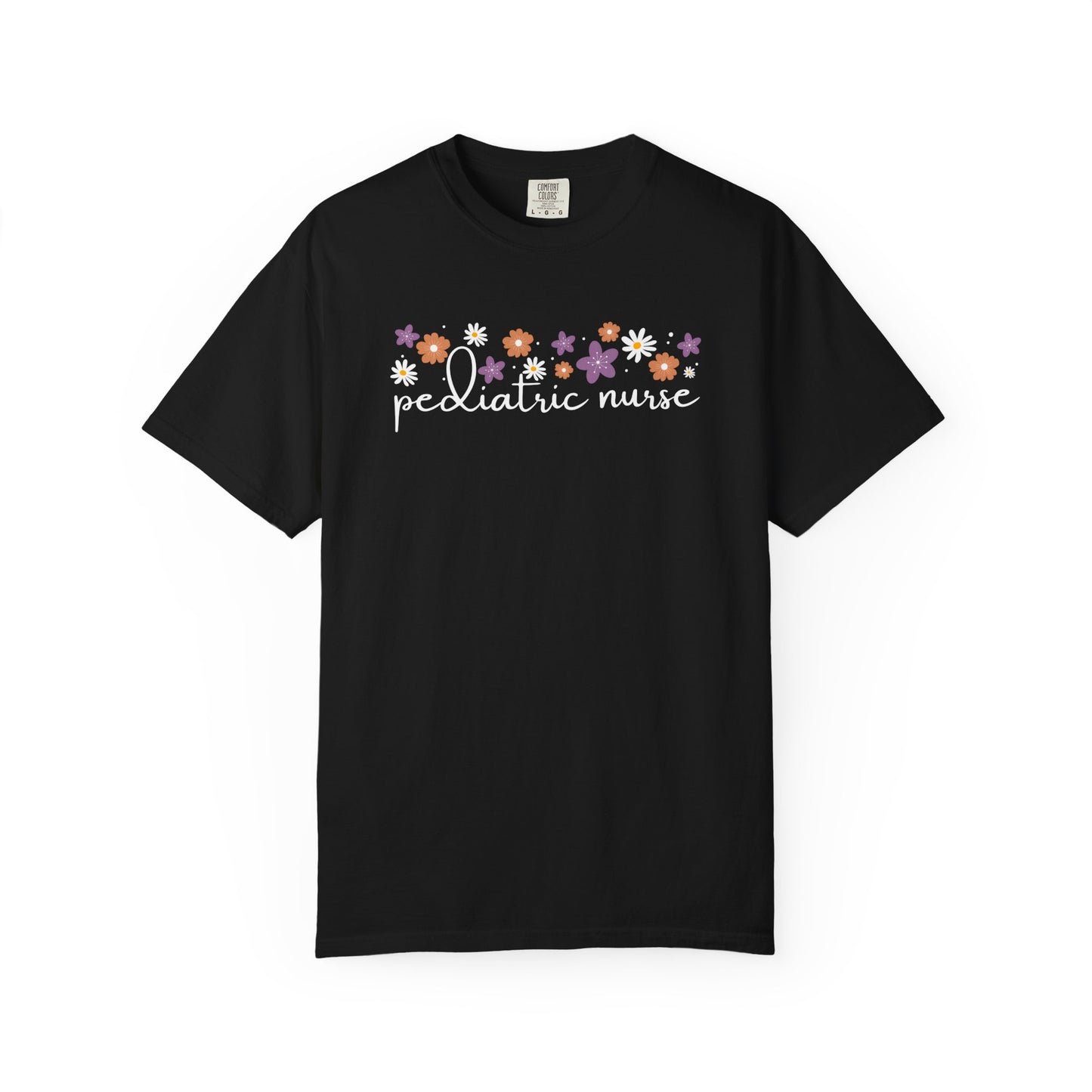 Floral Pediatric Nurse Shirt
