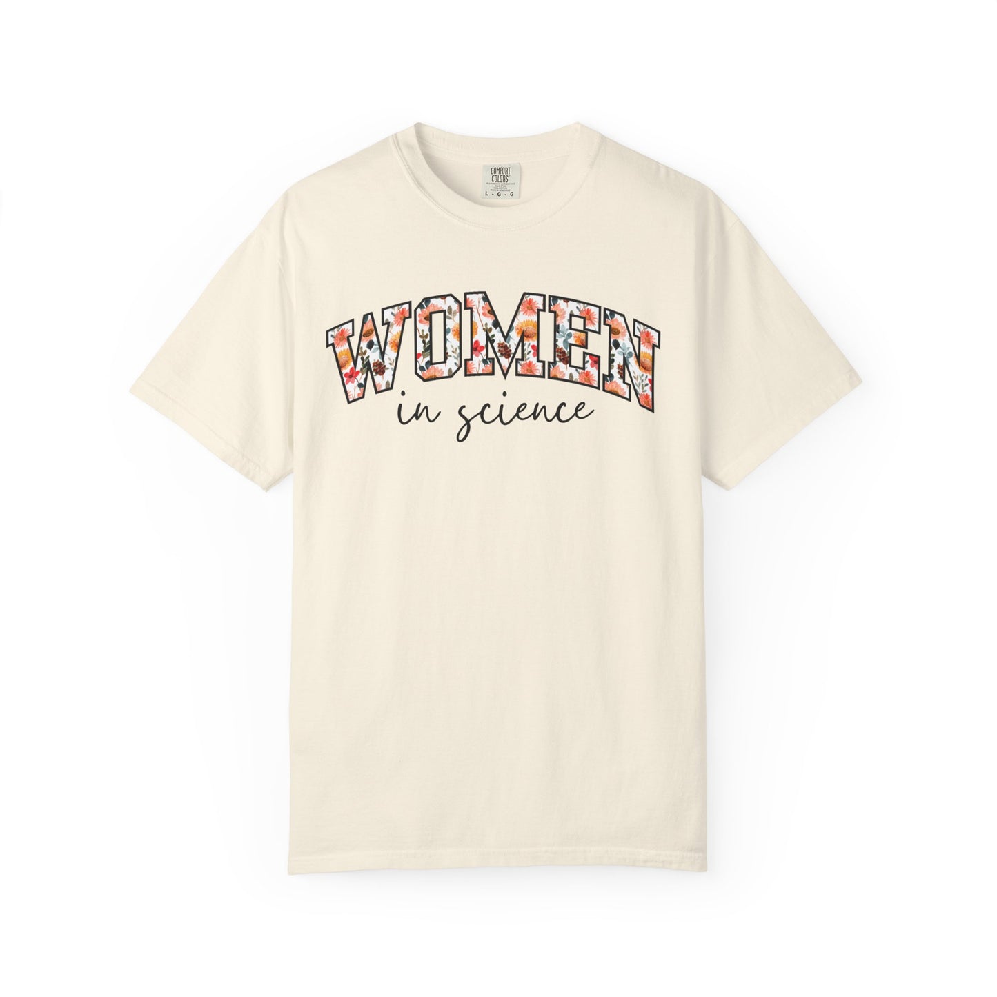 Floral Women In Science Shirt