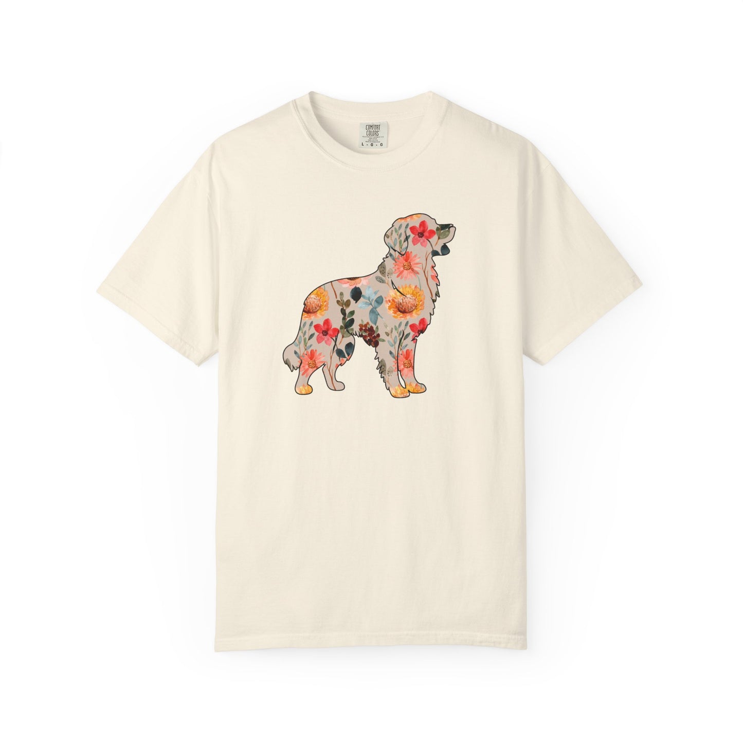 Floral Golden Retriever Shirt