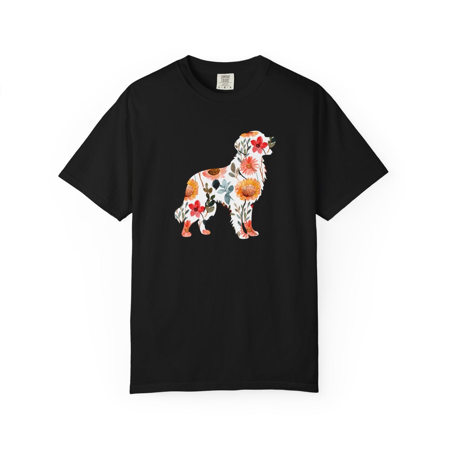 Floral Golden Retriever Shirt