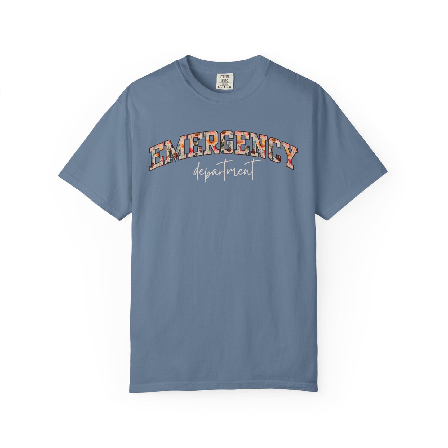 Floral Emergency Department Shirt