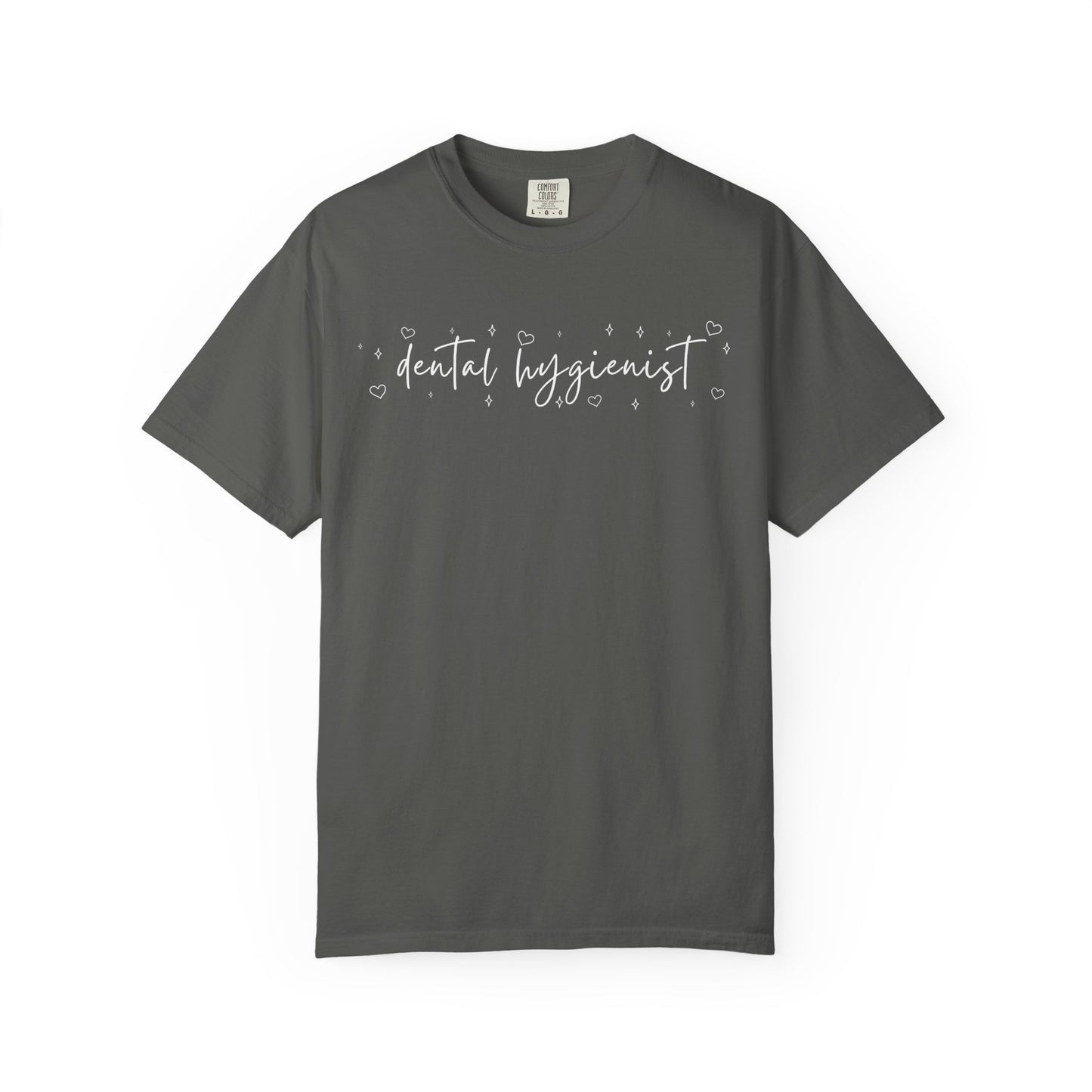 Dental Hygienist Heart Sparkle Shirt