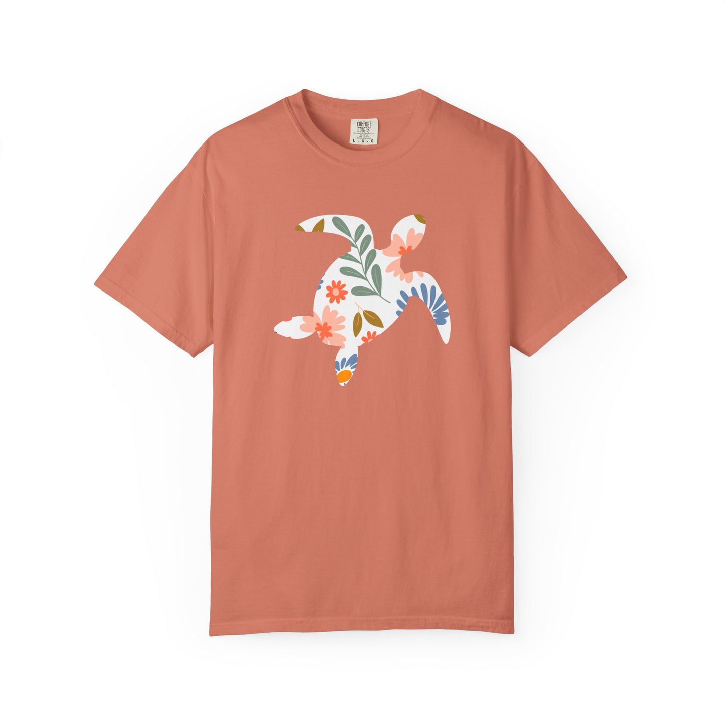 Floral Turtle Shirt