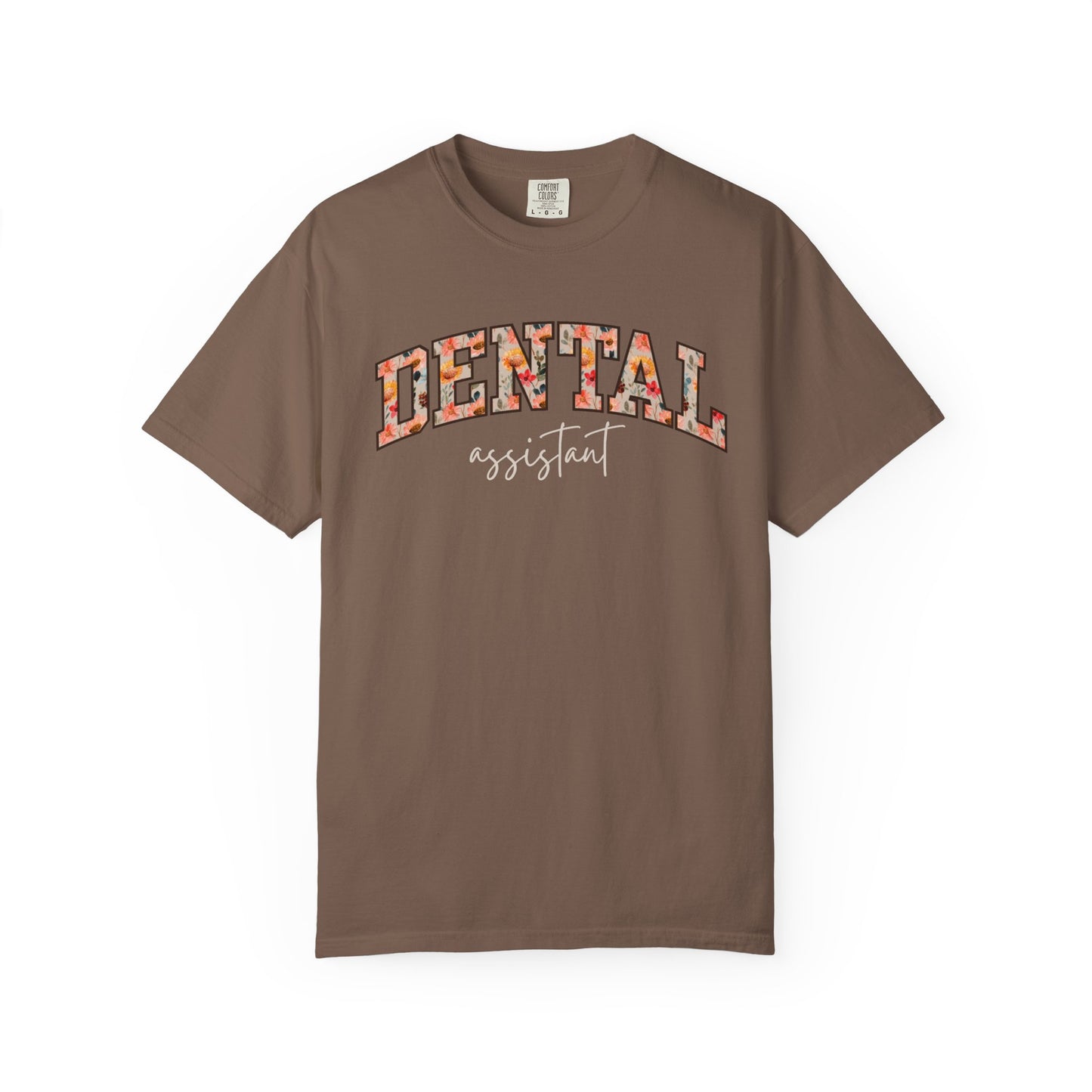 Floral Dental Assistant Shirt