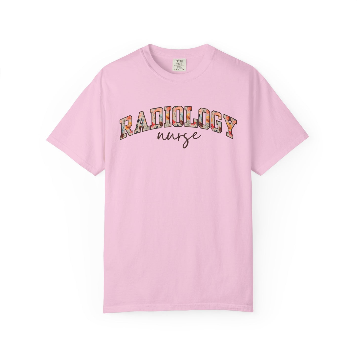 Floral Radiology Nurse Shirt