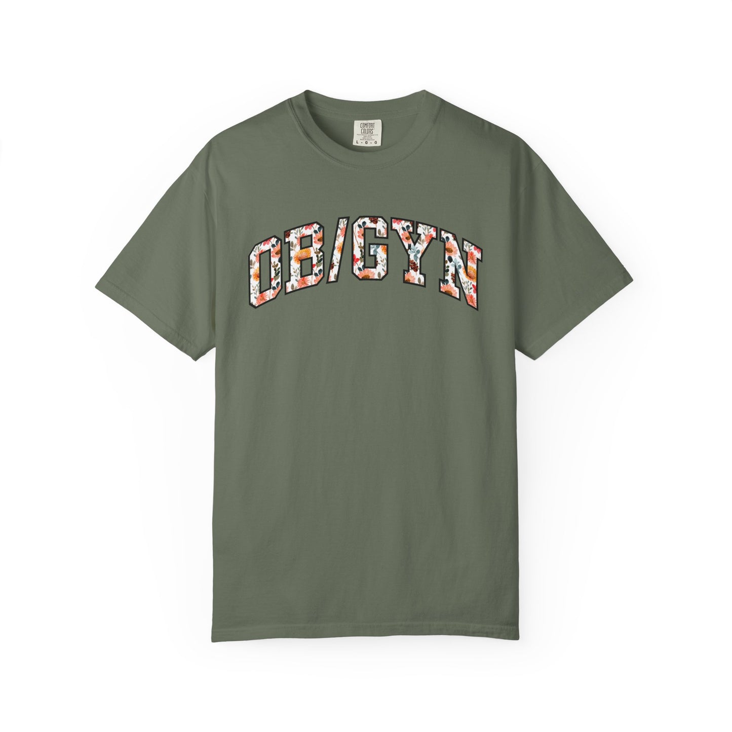 Floral OB/GYN Shirt