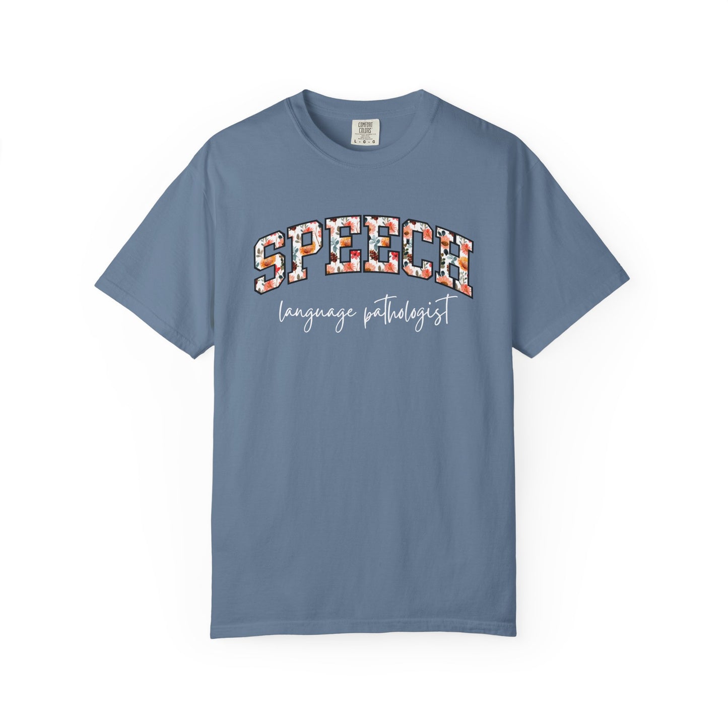 Floral Speech Language Pathologist Shirt