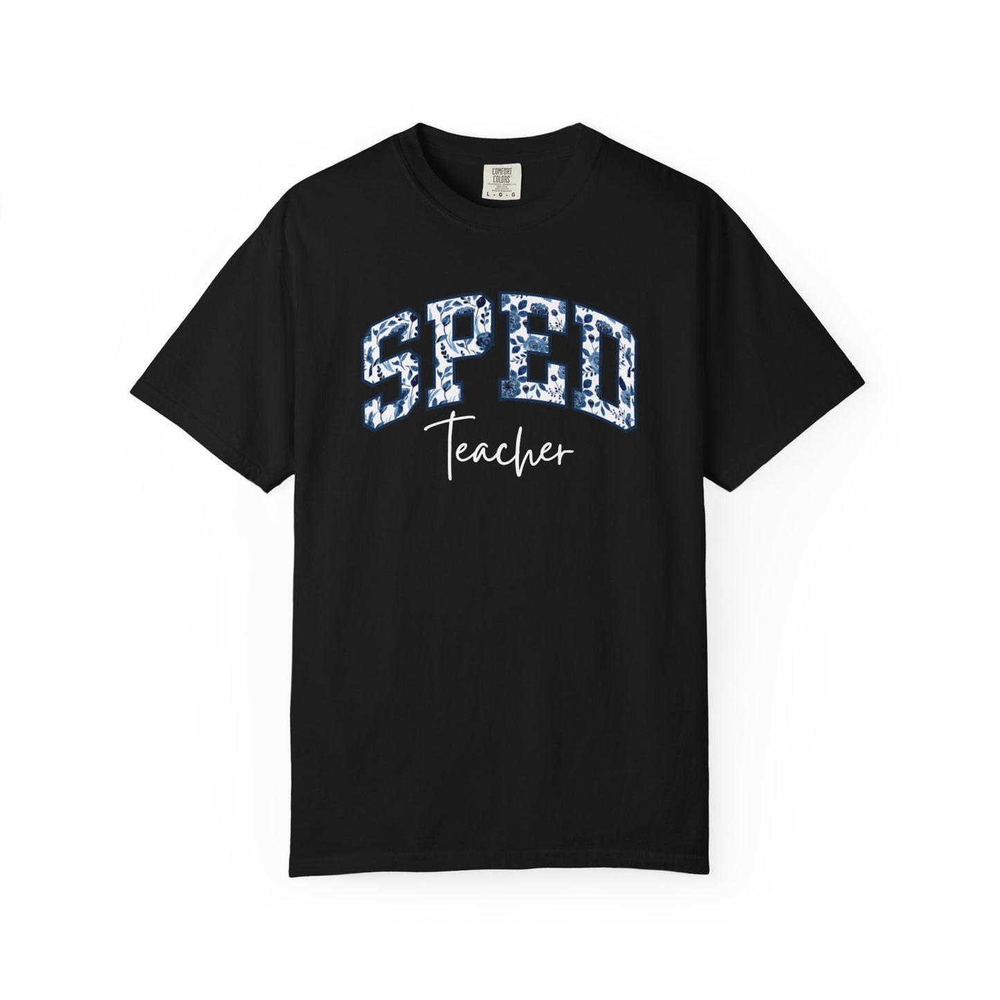 Floral SPED Teacher Shirt