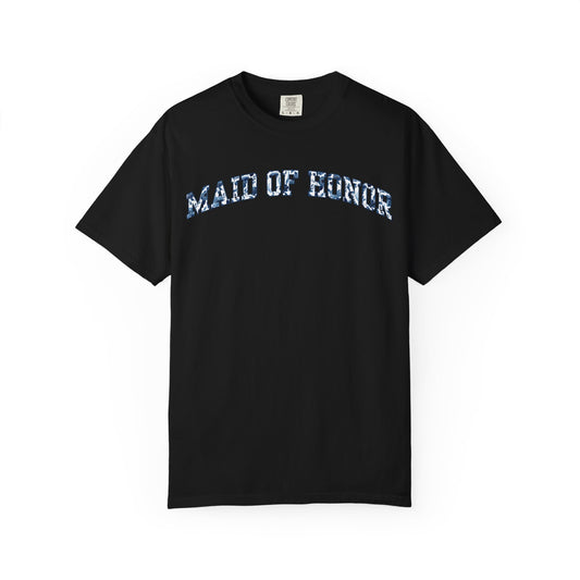 Floral Maid of Honor Shirt