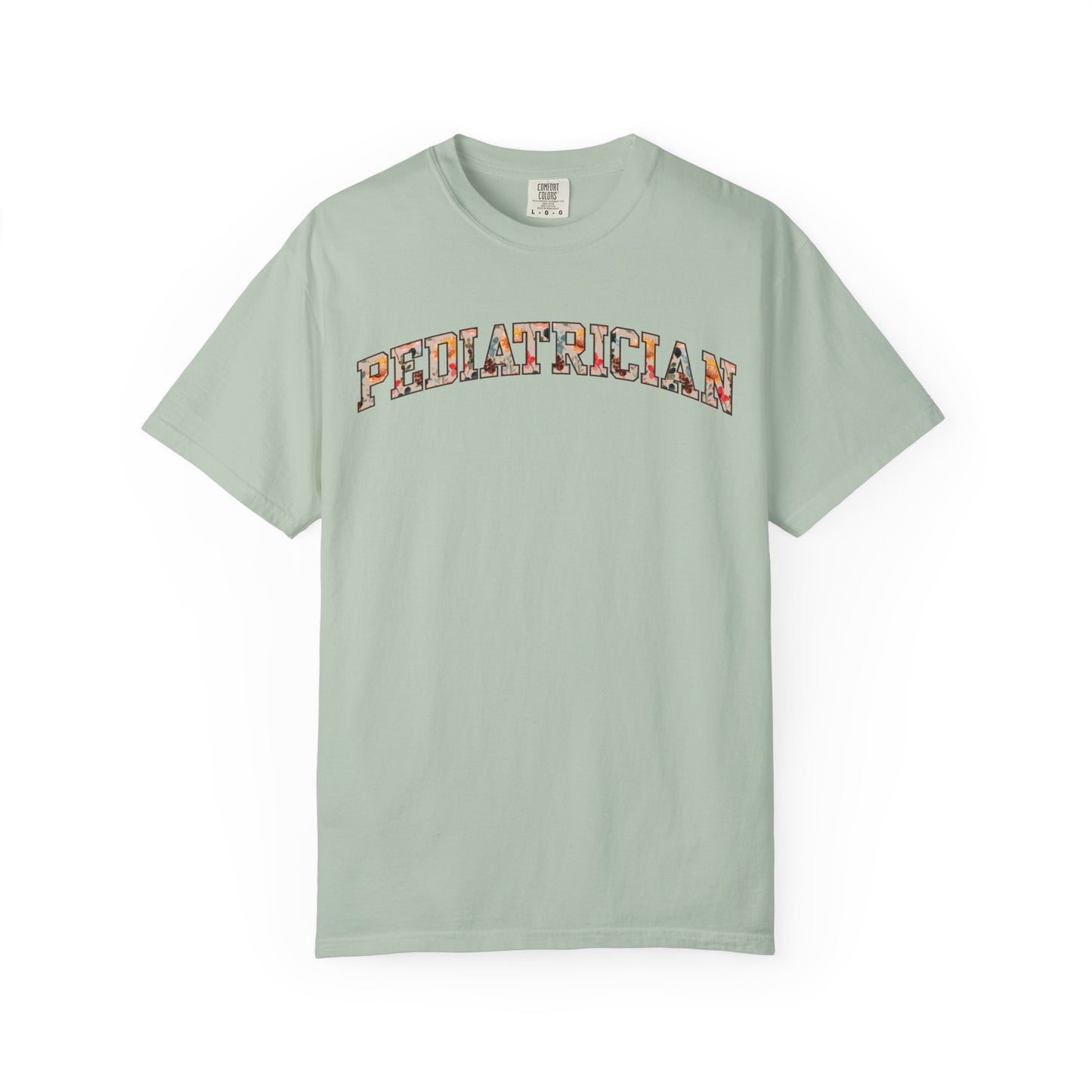 Floral Pediatrician Shirt