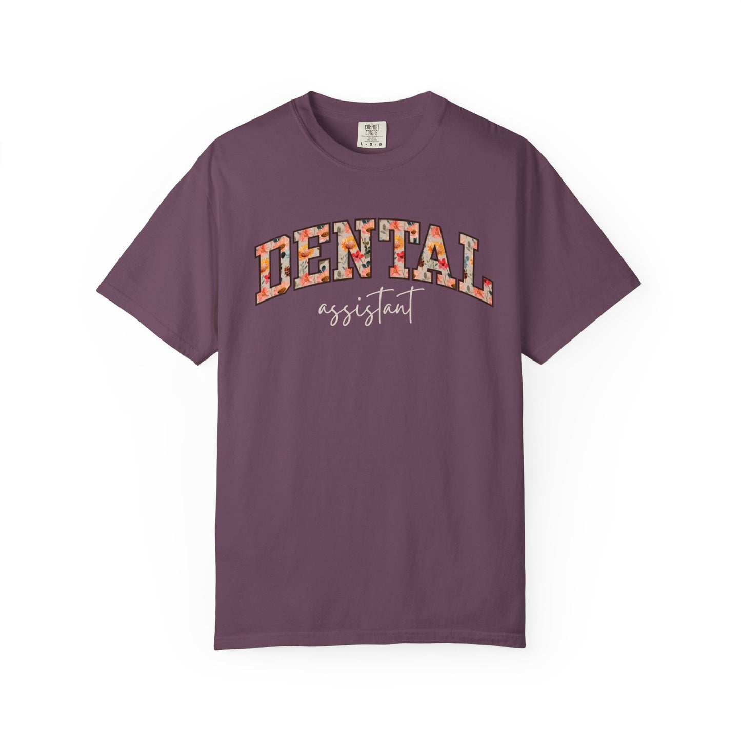 Floral Dental Assistant Shirt