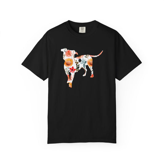 Floral Pitbull Shirt