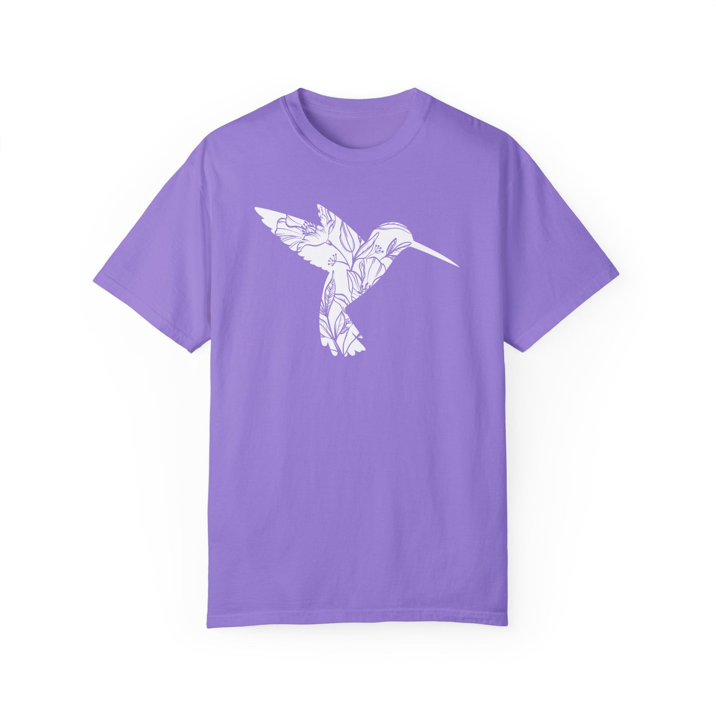 Floral Hummingbird Shirt