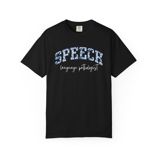 Floral Speech Language Pathologist Shirt