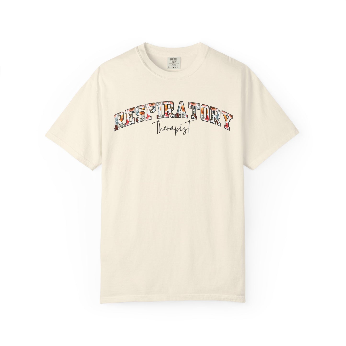 Floral Respiratory Therapist Shirt