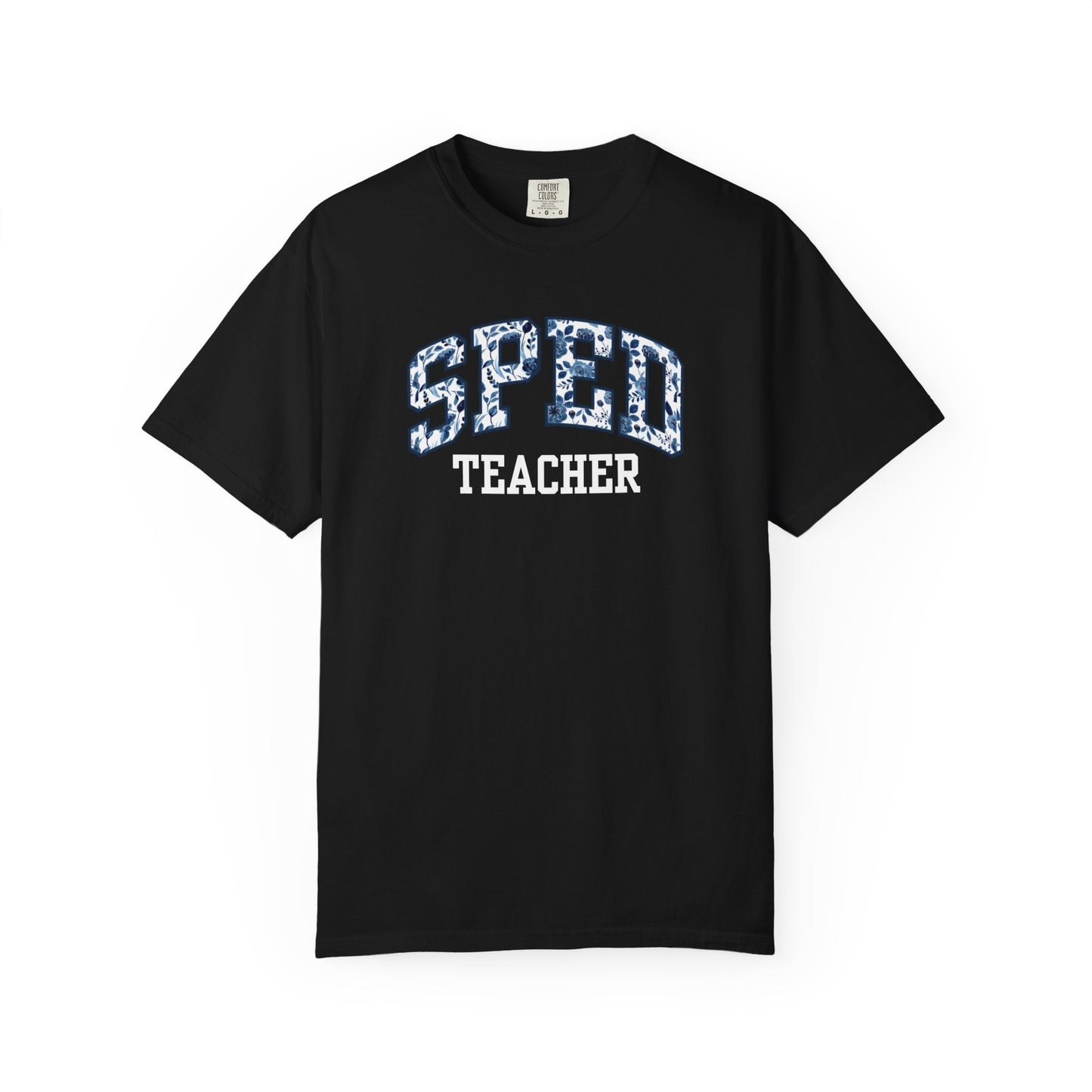 Floral SPED Teacher Shirt