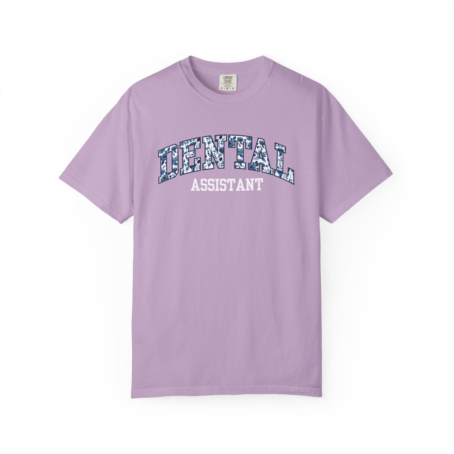 Floral Dental Assistant Shirt
