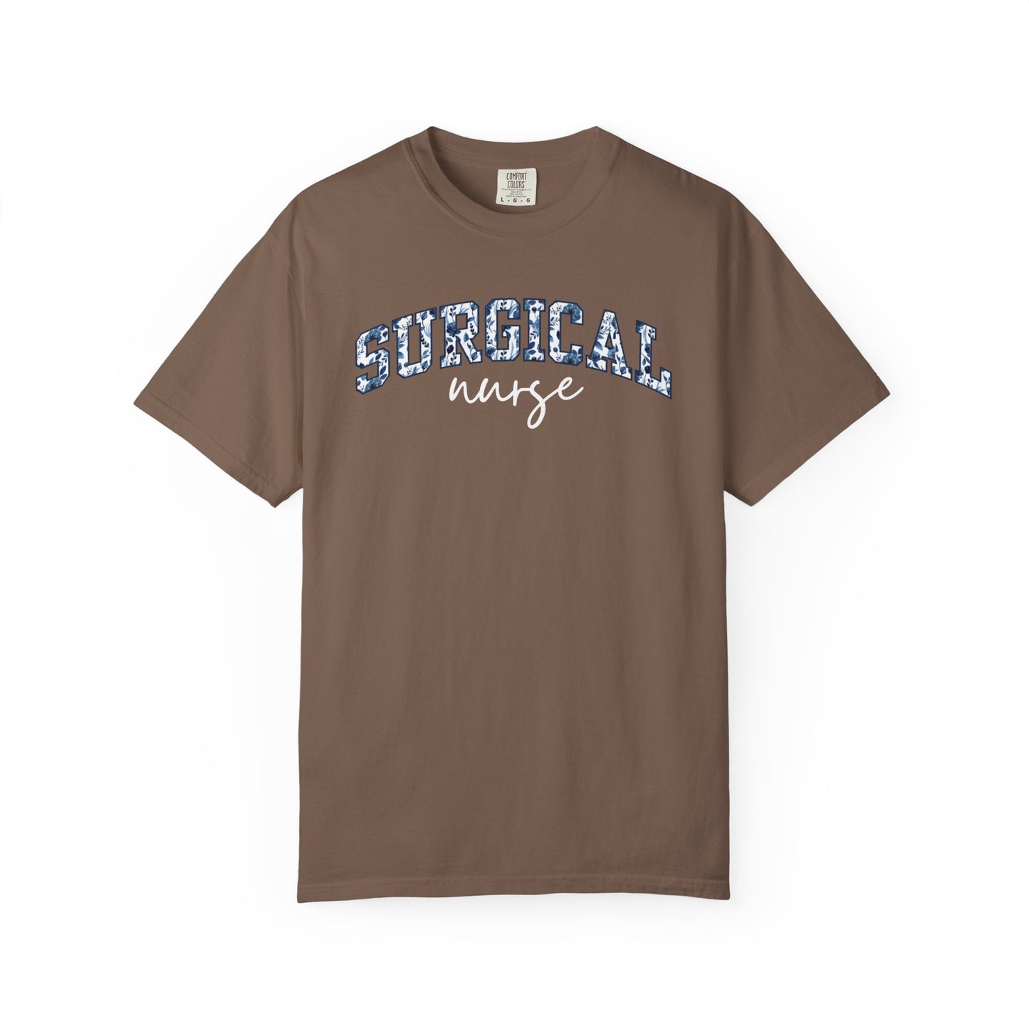 Floral Surgical Nurse Shirt