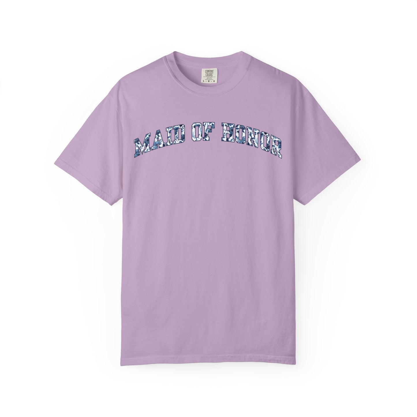 Floral Maid of Honor Shirt