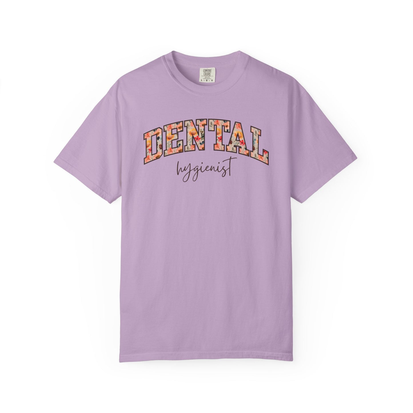 Floral Dental Hygienist Shirt