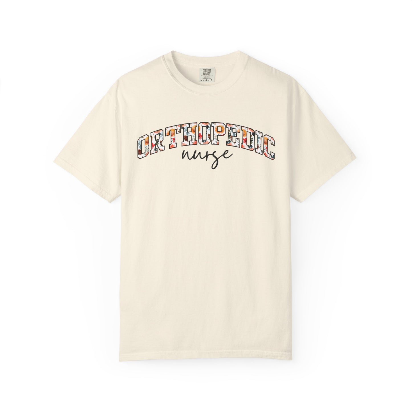 Floral Orthopedic Nurse Shirt