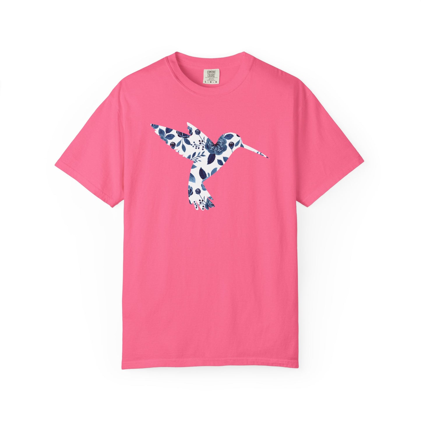 Floral Hummingbird Shirt