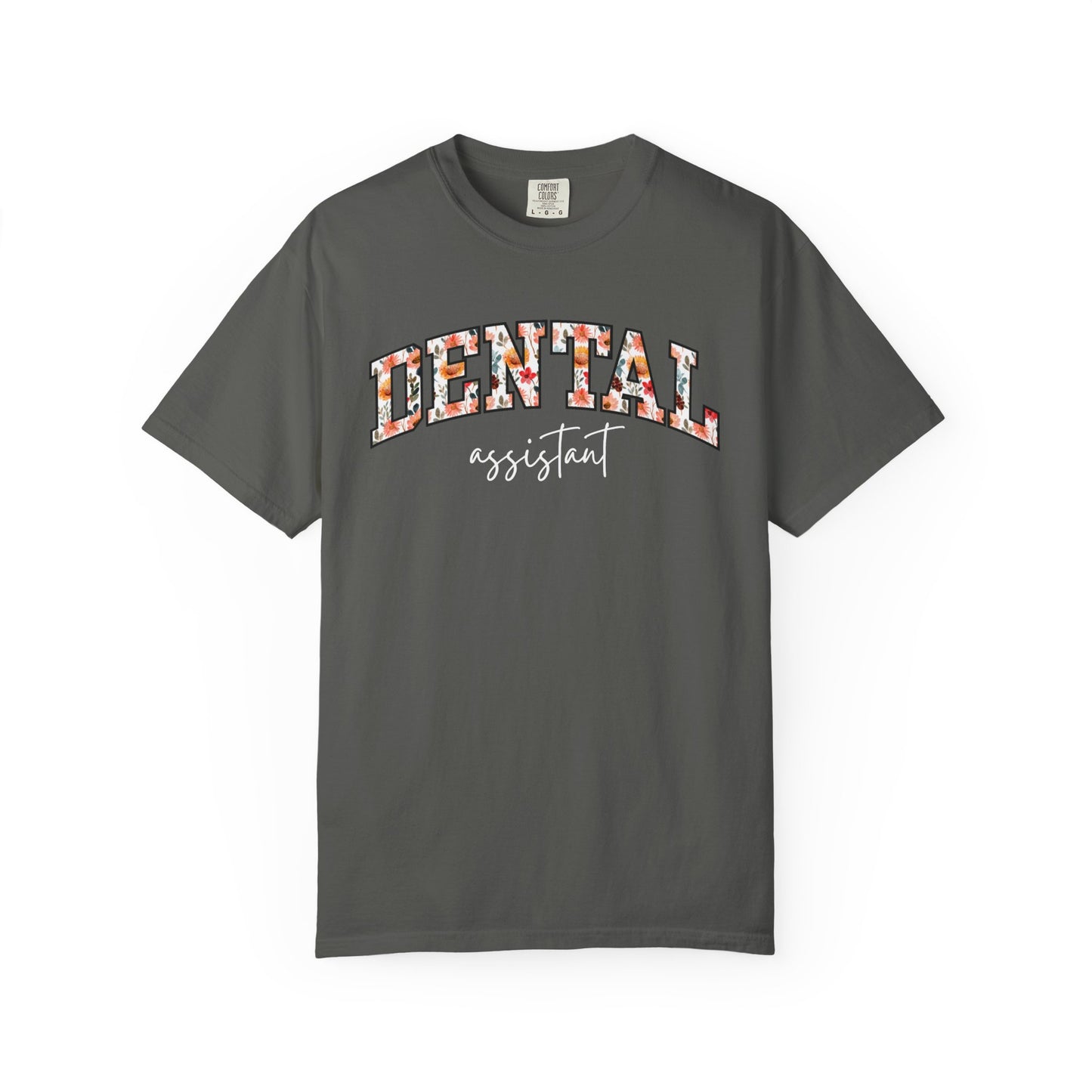 Floral Dental Assistant Shirt