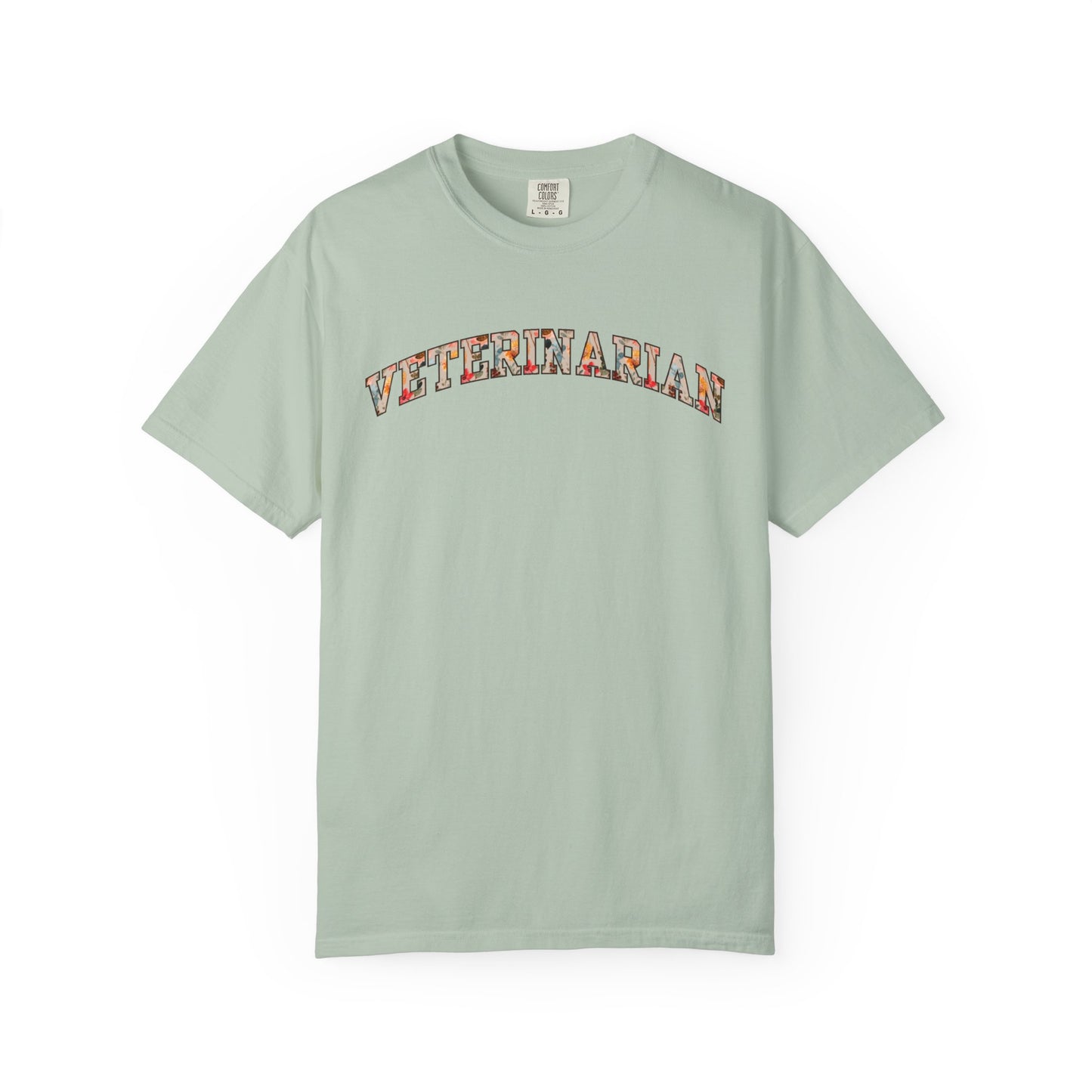 Floral Veterinarian Shirt